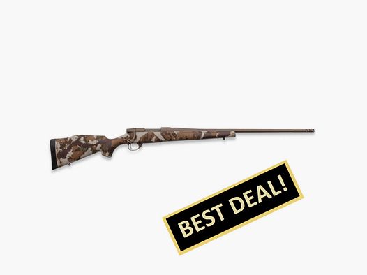 Weatherby VANGUARD FIRST LITE .308 WIN 24"/61CM FLUTED FDE CERAKOTE 1/2"-28