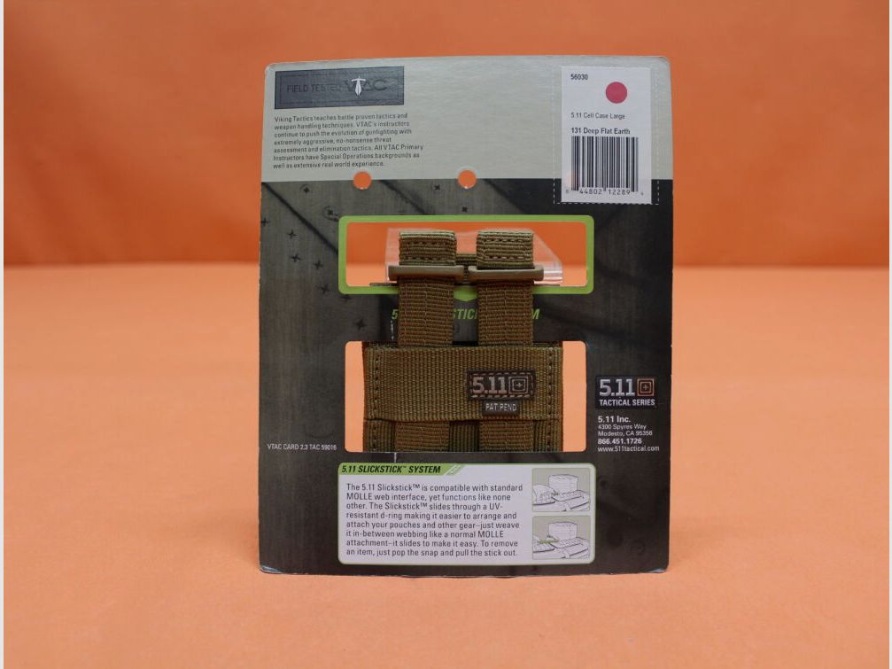 5.11 5.11 C5 Case (56030)131 Torba w kolorze Flat Dark Earth na telefon/PDA średniej wielkości