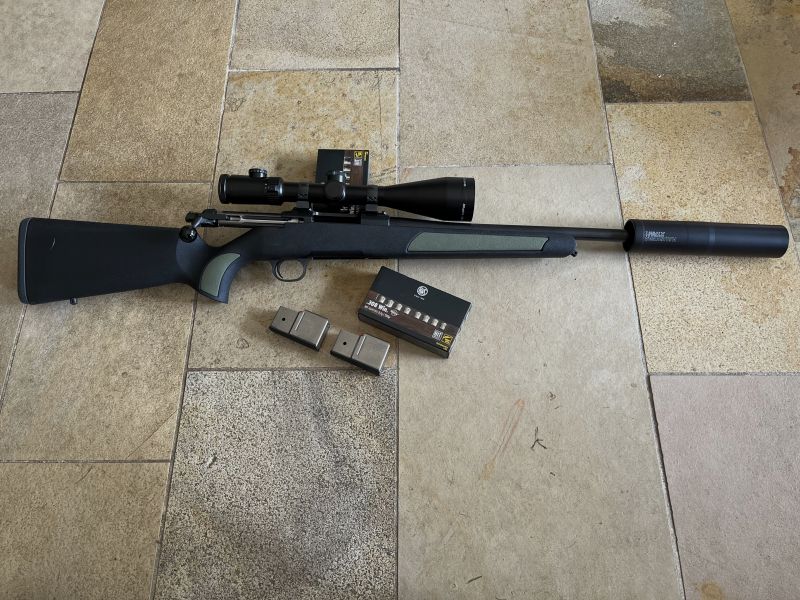 Steel Action HS .308win DDoptics 2,5-15x56 Hausken XTRM