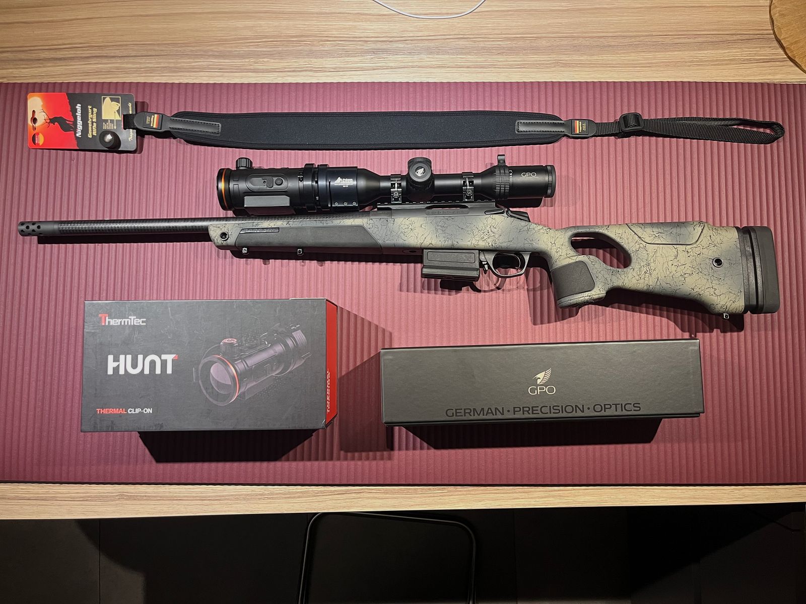 NACHTJAGD - Bergara B 14 Thumbhole Carbon .308 Win. - SET