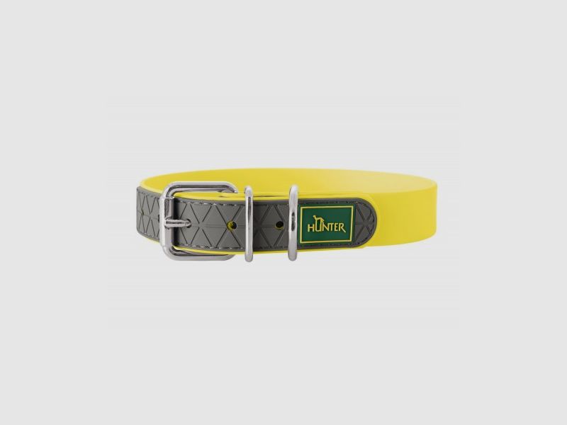 Hunter collar Convenience neon yellow – Size: XS/S