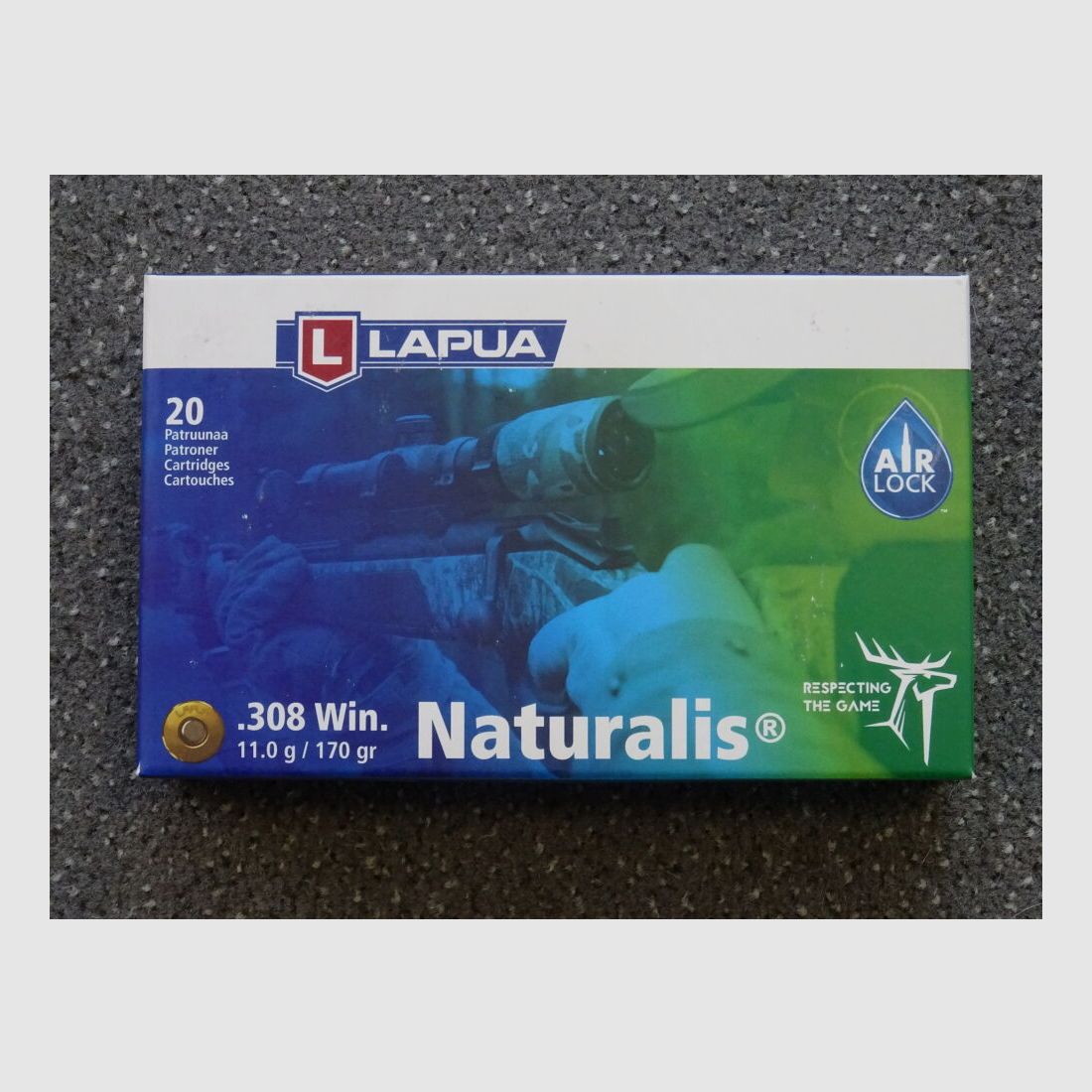 LAPUA .308 Win. NATURALIS 11.0g