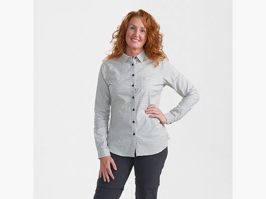 Lady Sara Bluse - Green Check – Kleidergröße Damen: 42