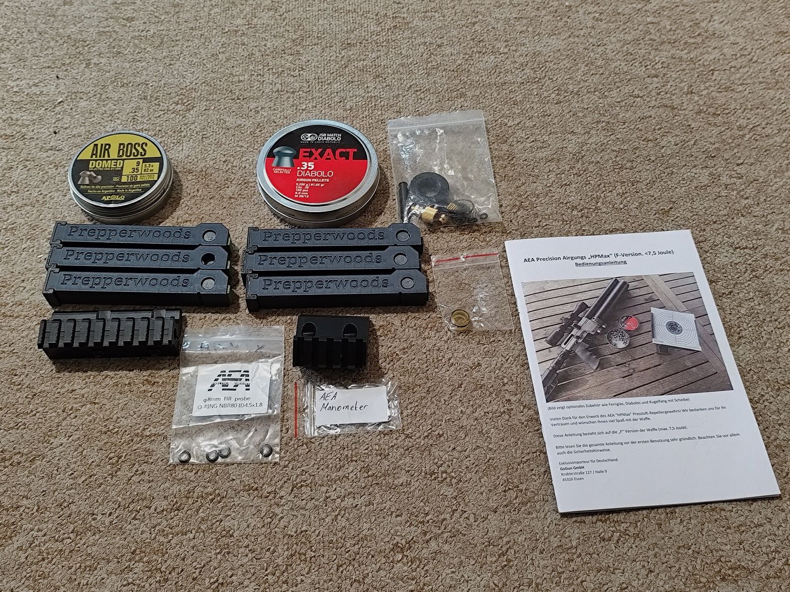 AEA HP Max Mk1 + accessories