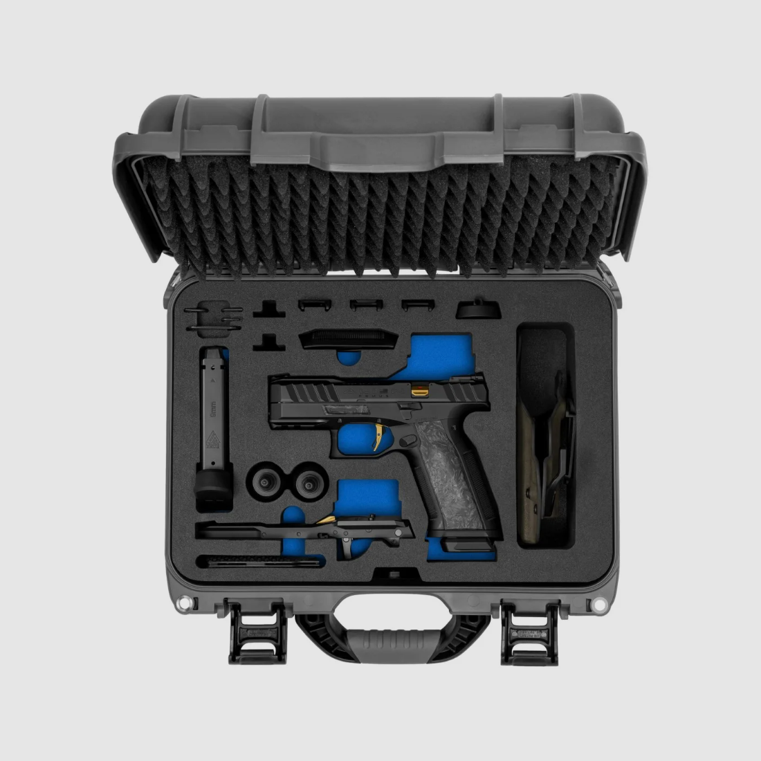 Laugo Arms – Pistole / Alien Remus First Edition Full kit / LE500 / 9mm Para / Black/Gold, Bild 5 von 5