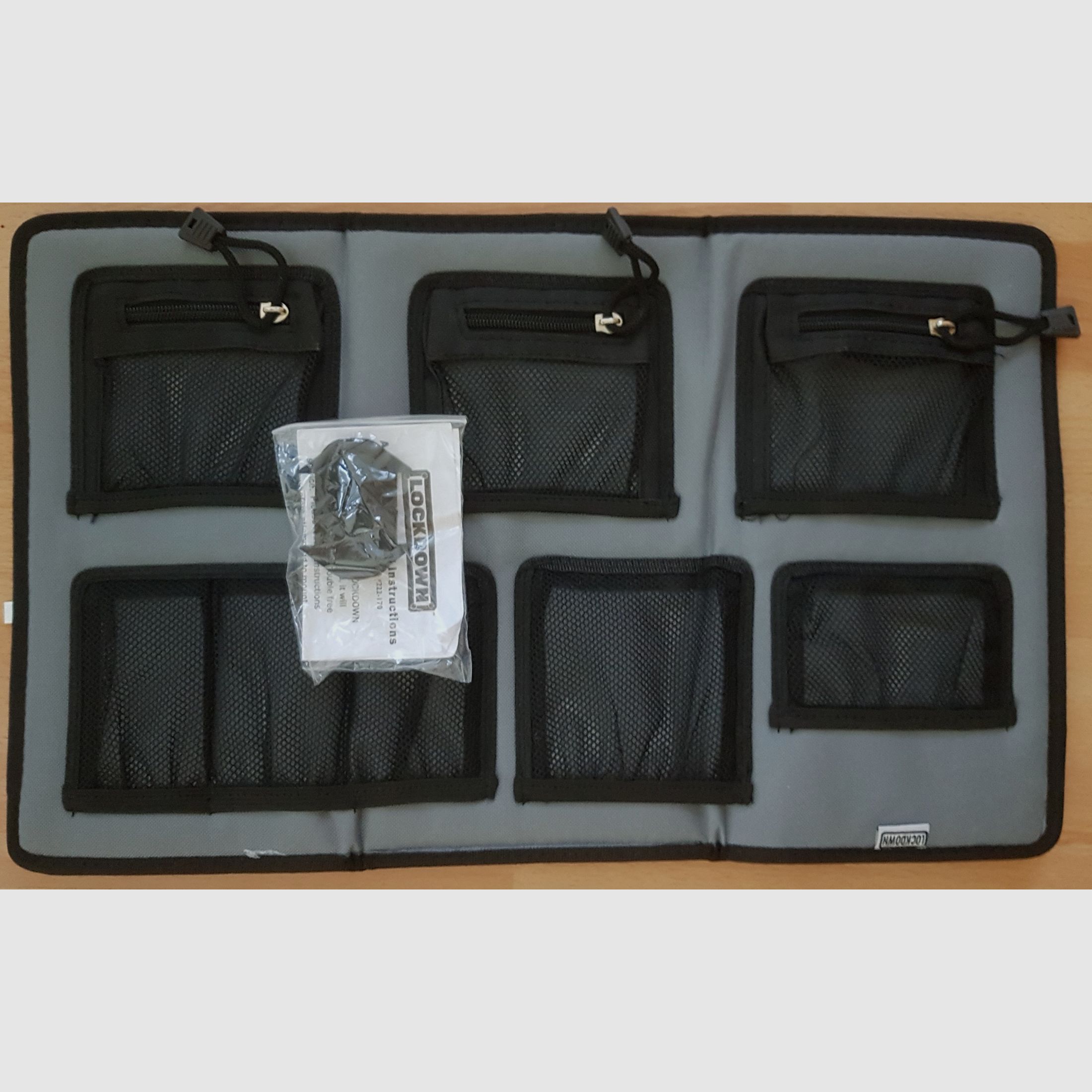 Lockdown; Large hanging organizer