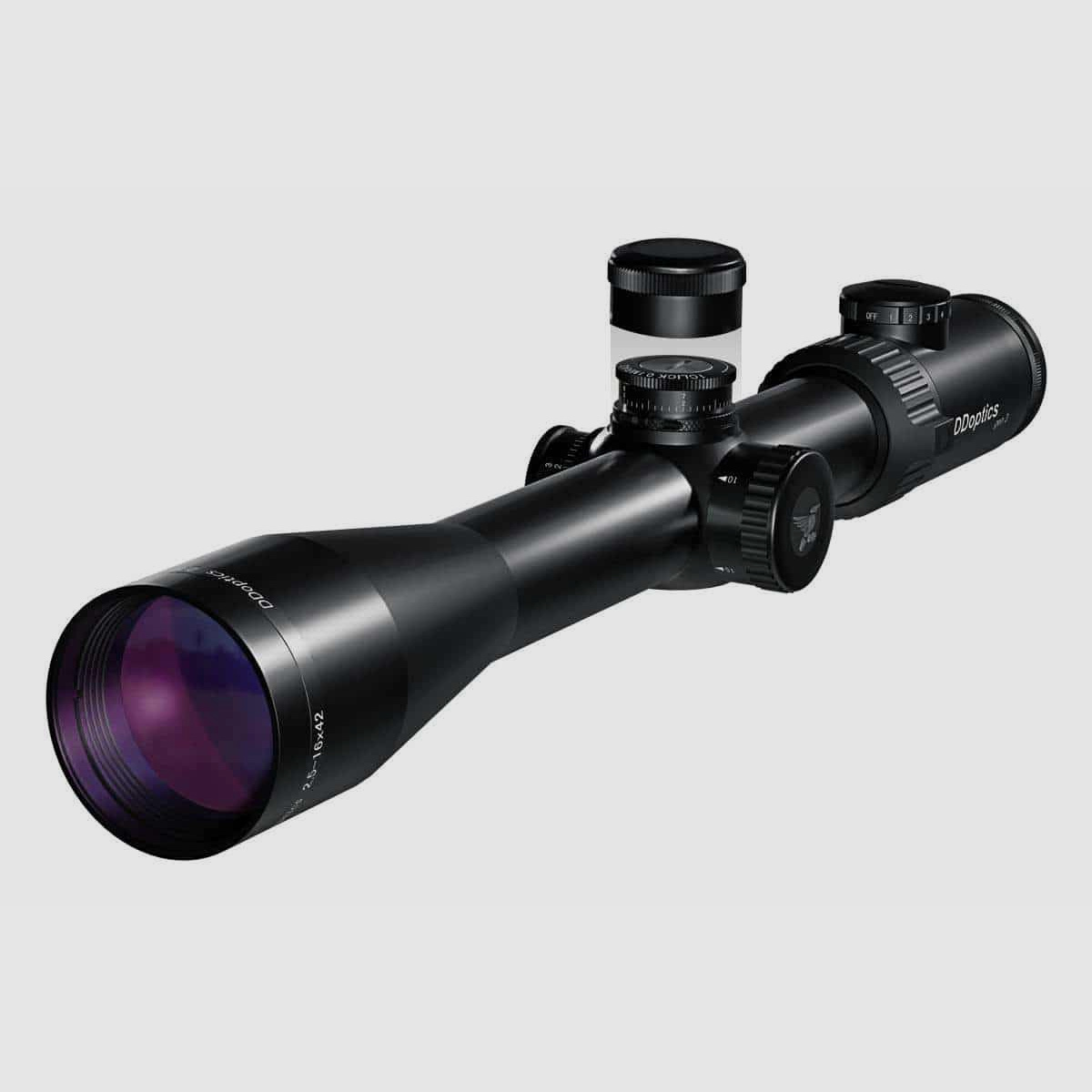 DDoptics | Nighteagle V6 2.5-16×42 | Gen3 | MRAD | A4N