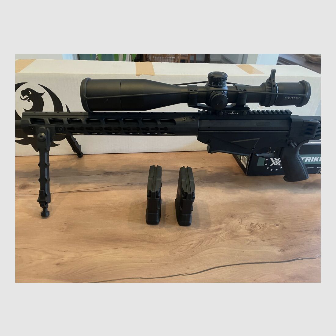 Ruger Precision Rifle inkl. Vortex 5-25x56 Strike Eagle und Zubehör	 6,5mmCreedmoor