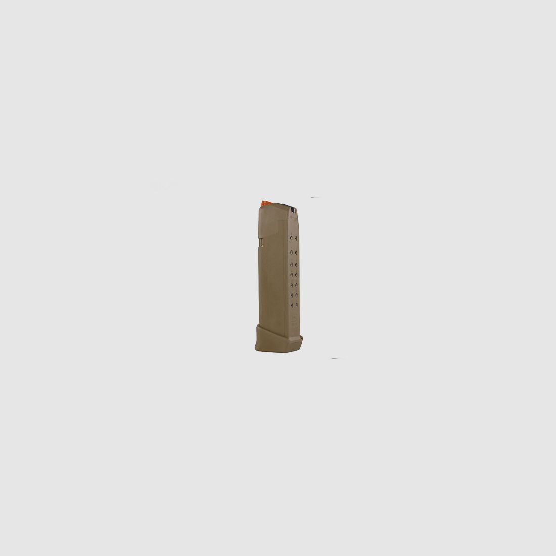 GLOCK Magazin für G19X Coyote 17+2 Zubr. orange
