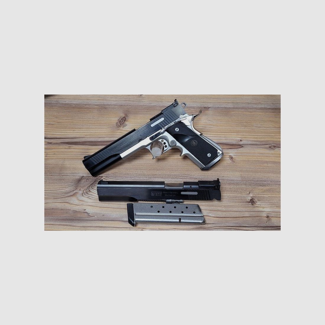Peters Stahl Multicaliber .45ACP - 6" mit 9x19 Wechselsystem Multicaliber 6"