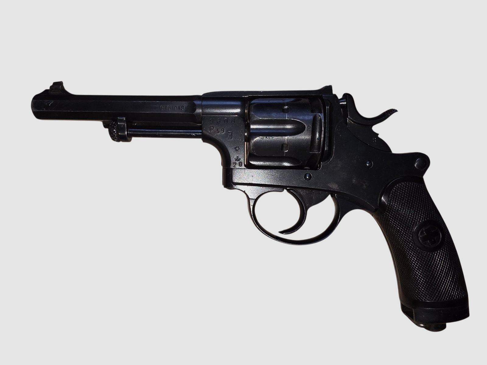 Revolver d’ordonnance 1882 SUISSE AVEC ETUI d’origine cal : 7.5 Ordonnance Cat D, image 3 sur 5