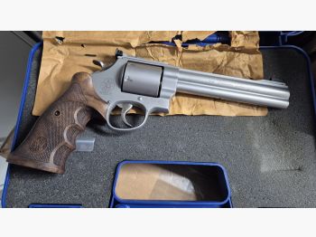 S&W Revolver Mod. 629 Classic Champion Kal. .44 Magnum, stainless/matt, 6 1/2"