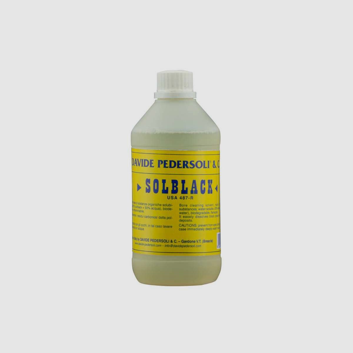 Schwarzpulverlösungsmittel Solblack - SOLBLACK LÖSUNG PN 500ML, Bild 2 von 2