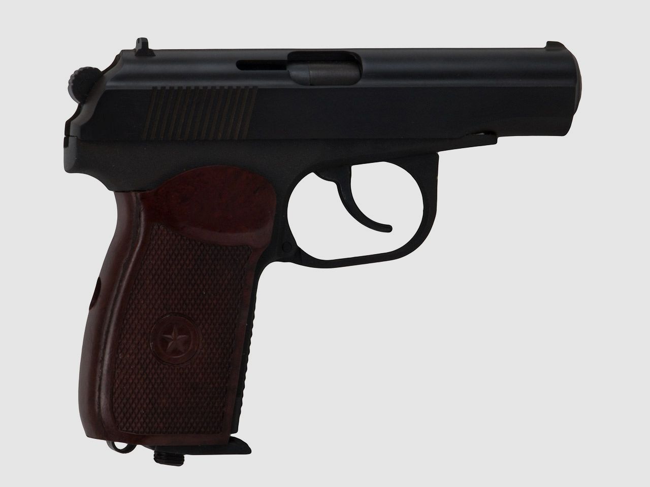CO2 Pistole Baikal Makarov MP654K 5.2 Serie 88 Stahl CNC Kaliber 4,5 mm BB (P18)