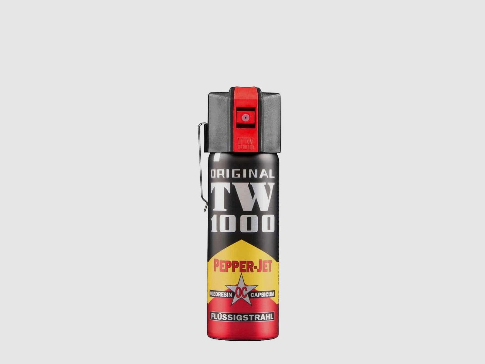Spray au poivre TW1000 original 63 ml avec clip en métal, image 1 sur 2