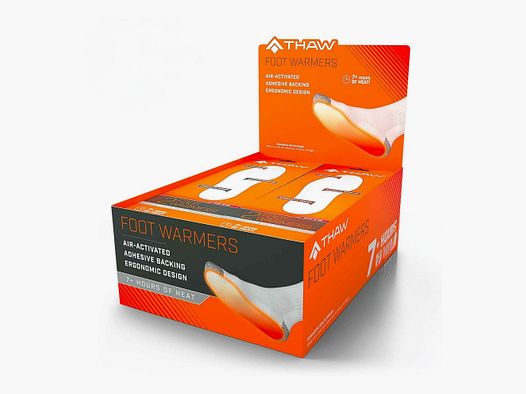 Disposable heated insoles Thaw x40