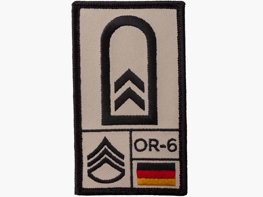 Café Viereck Café Viereck Rank Patch Oberfeldwebel sand