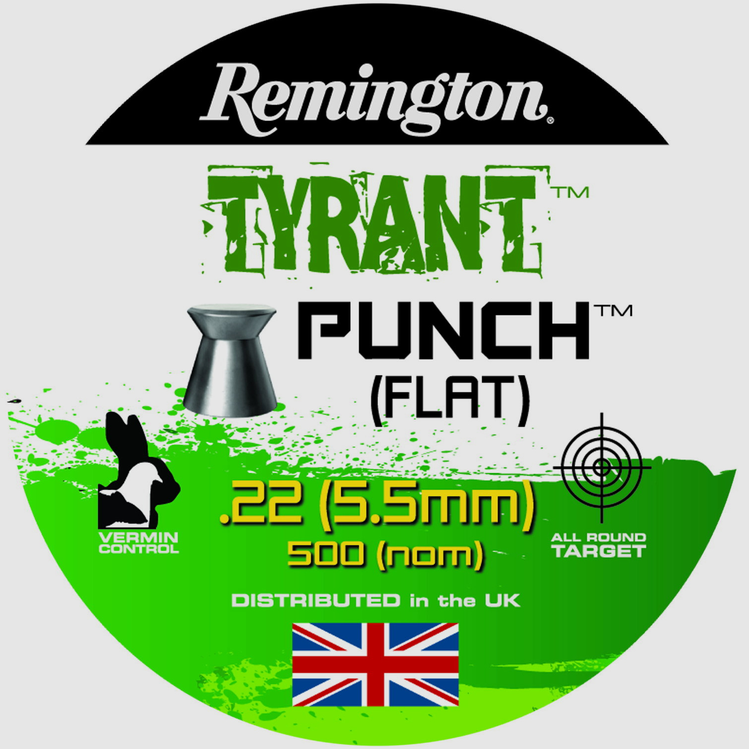 Remington Tyrant Punch Flat Kal. .22 / 5,5mm, 250 Schuss