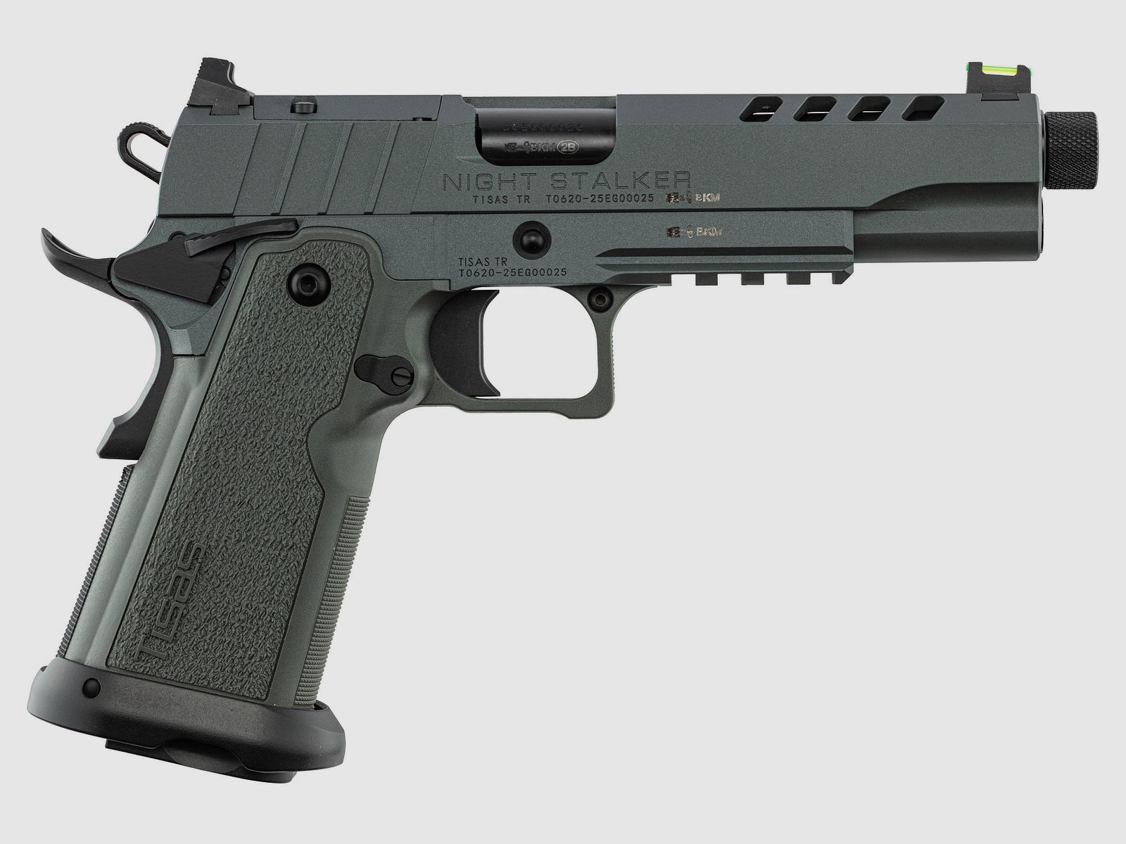 PISTOLE TISAS 2011 NIGHT STALKER Optic Ready DS BB Kal. 9X19MM 17+1 Schuss, Bild 5 von 6