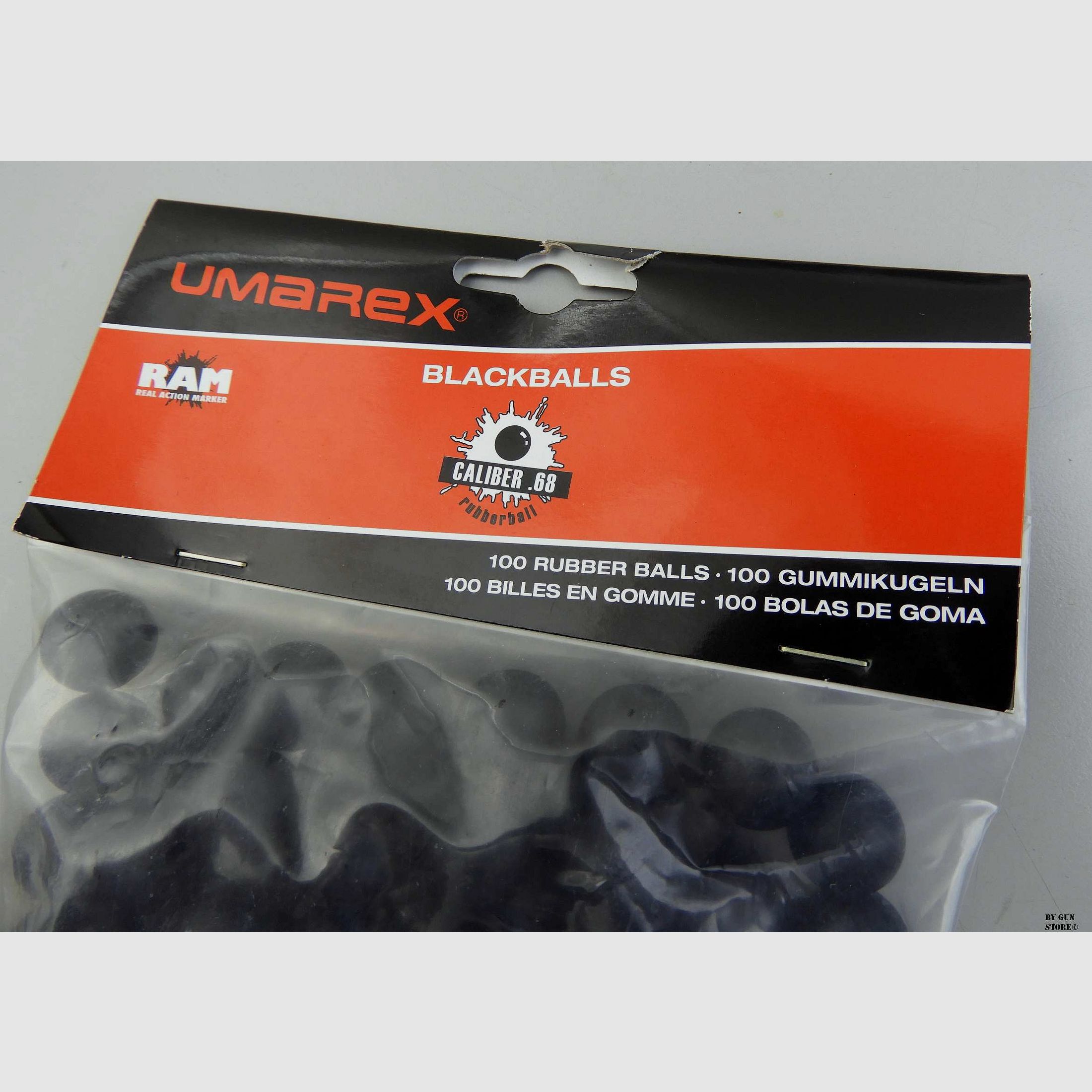 Umarex BlackBalls calibre 68, image 2 sur 2