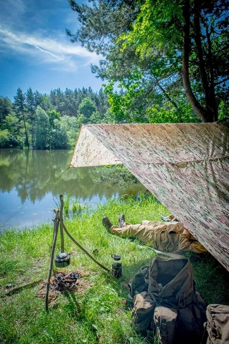 Helikon SUPERTARP Bâche de bivouac – Polyester ripstop – Noir, image 51 sur 88