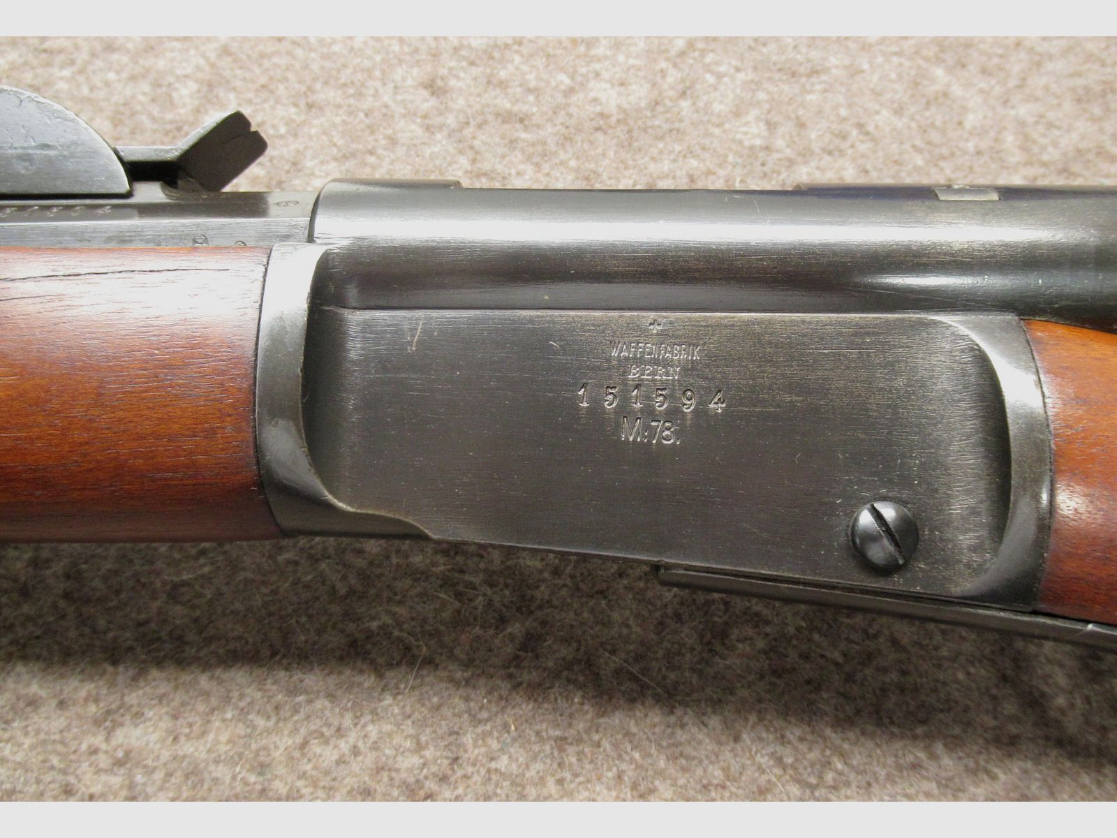 AB-132 VETTERLI carabine mod. 1878 cal. 10.4mm, image 3 sur 3