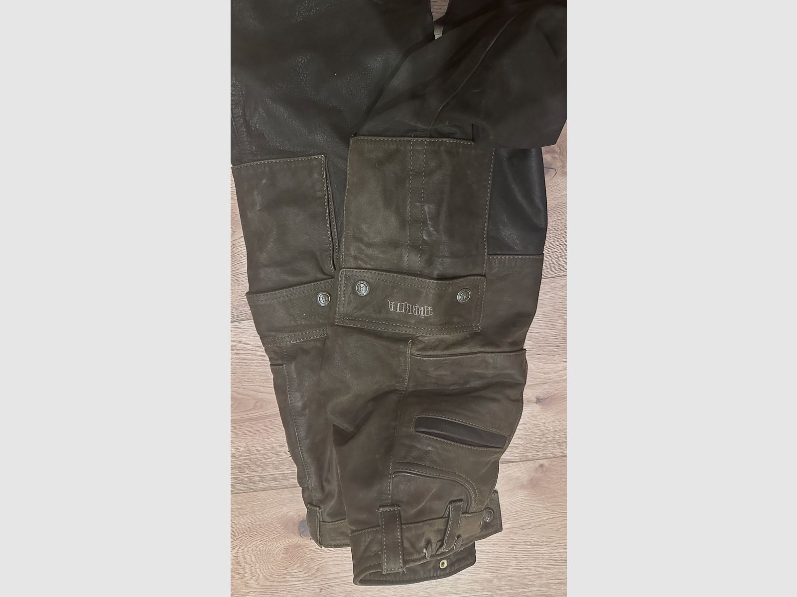 Härkila Angus Hose Leder Lederhose 