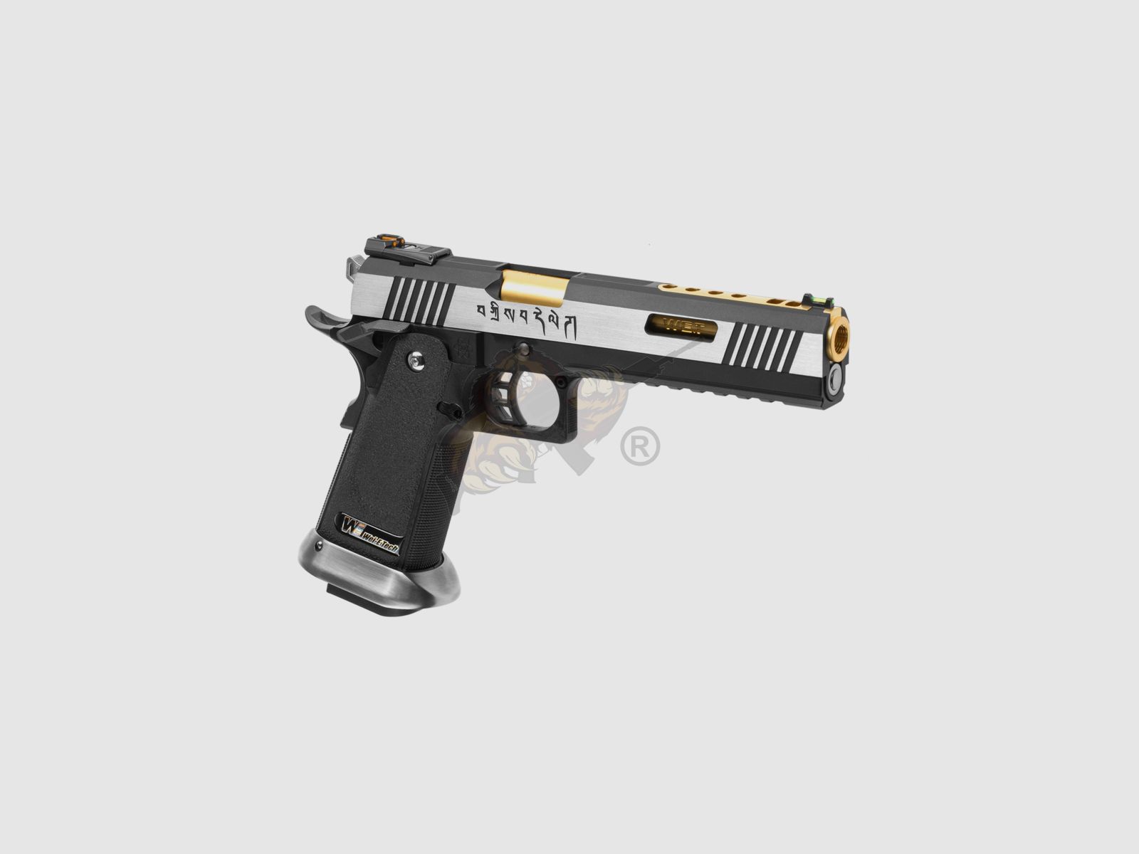 WE Hi-Capa 6 Force A Gold Barrel Full Metal GBB -F-