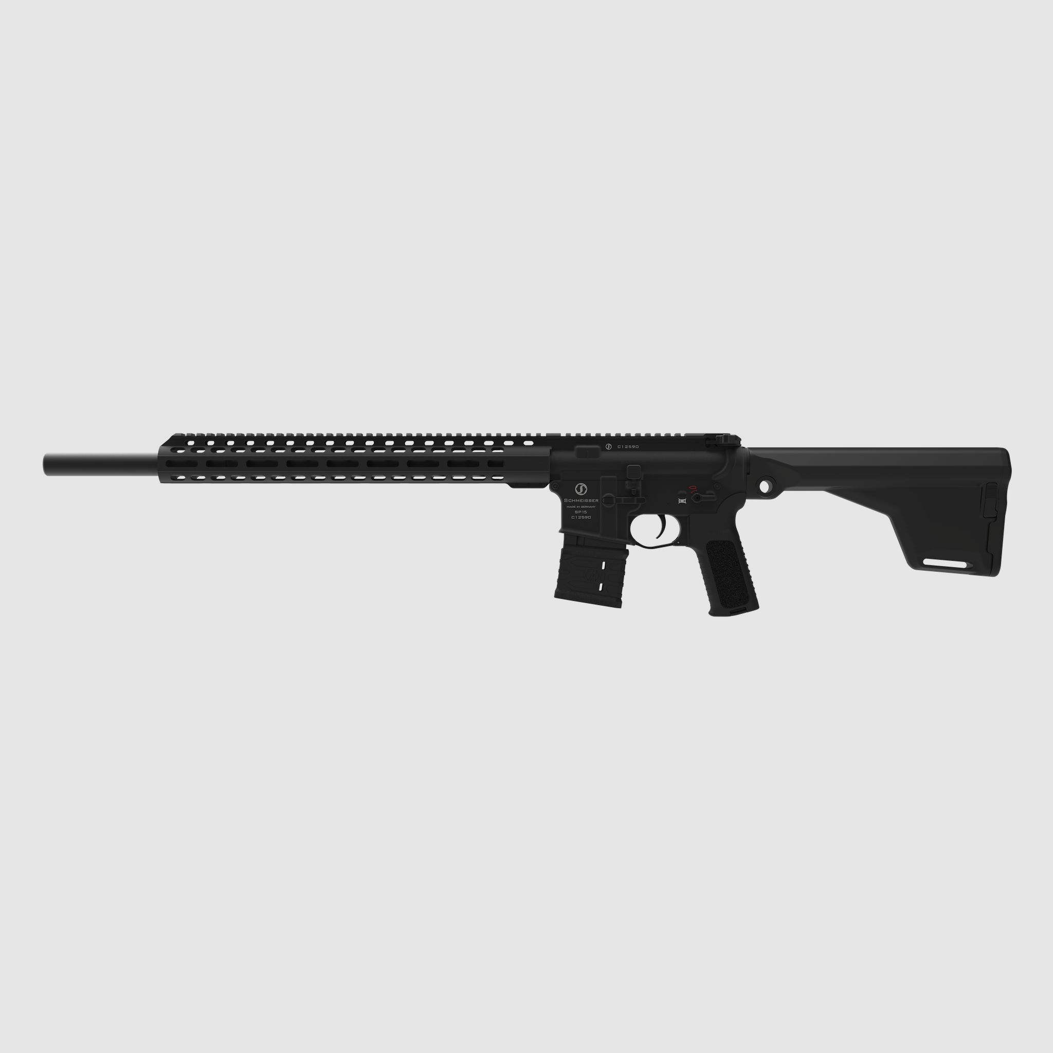 SCHMEISSER SP15 Ultramatch – brüniert / .223 Rem. / 20" | 510mm - Cerakote ODG