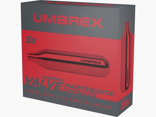 Capsule di manutenzione CO₂ Umarex da 12 g - 5 pezzi