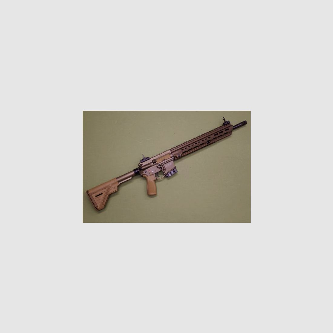 Heckler & Koch MR 223 A3 sandfarben 16,5 Kaliber .223 Remington Selbstladebüchse AR15 MR223, Bild 5 von 6