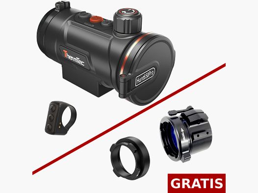 ThermTec HUNT 650 PRO Wärmebild-Vorsatzgerät - Lieferumfang ohne Adapter