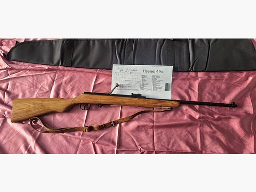 Air rifle Haenel 49a with magazine