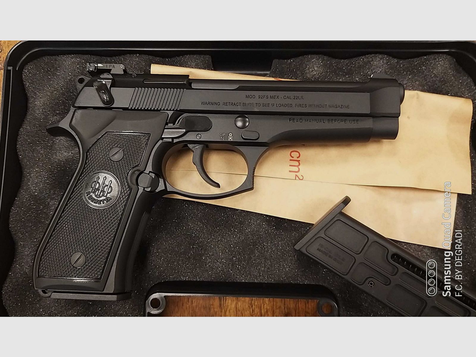 NOVITA’ BERETTA 92 FS 22 LR, zdjęcie 3 z 3