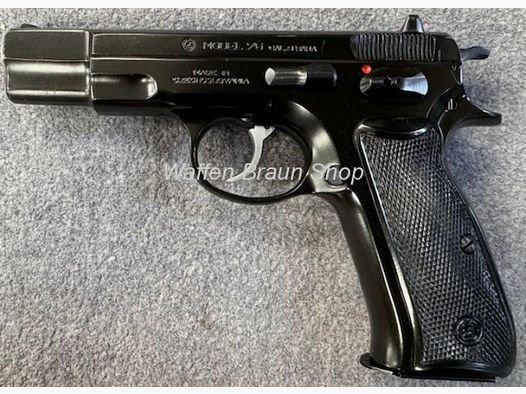 Gebr. CZ75 Kal.9mm Plastik Griffschale