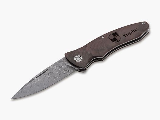 Tirpitz-Damast Wood 42 - helles Griffholz lagernd