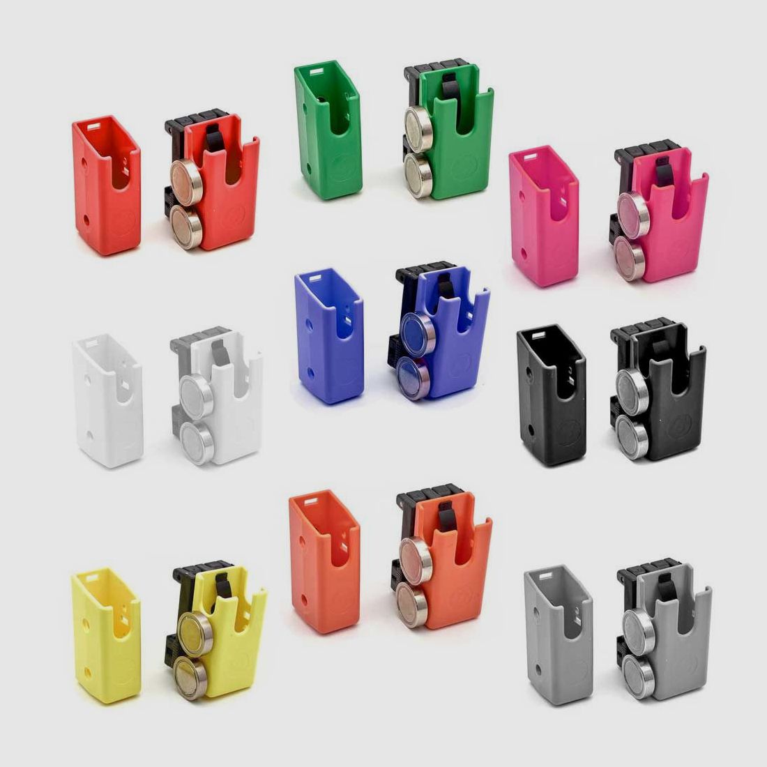 Ghost 360 CLIP D portacartucce con doppio magnete, colore: rosa, immagine 1 di 3