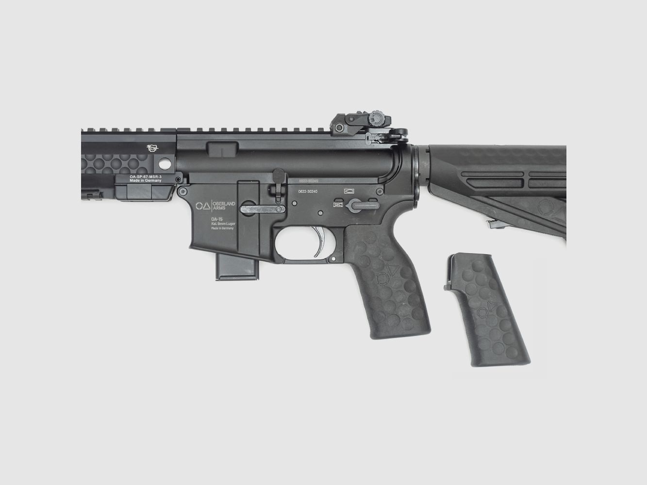 OBERLAND ARMS OA-15 PR M9 CORTO 12” CAÑÓN PESADO 9mmLuger