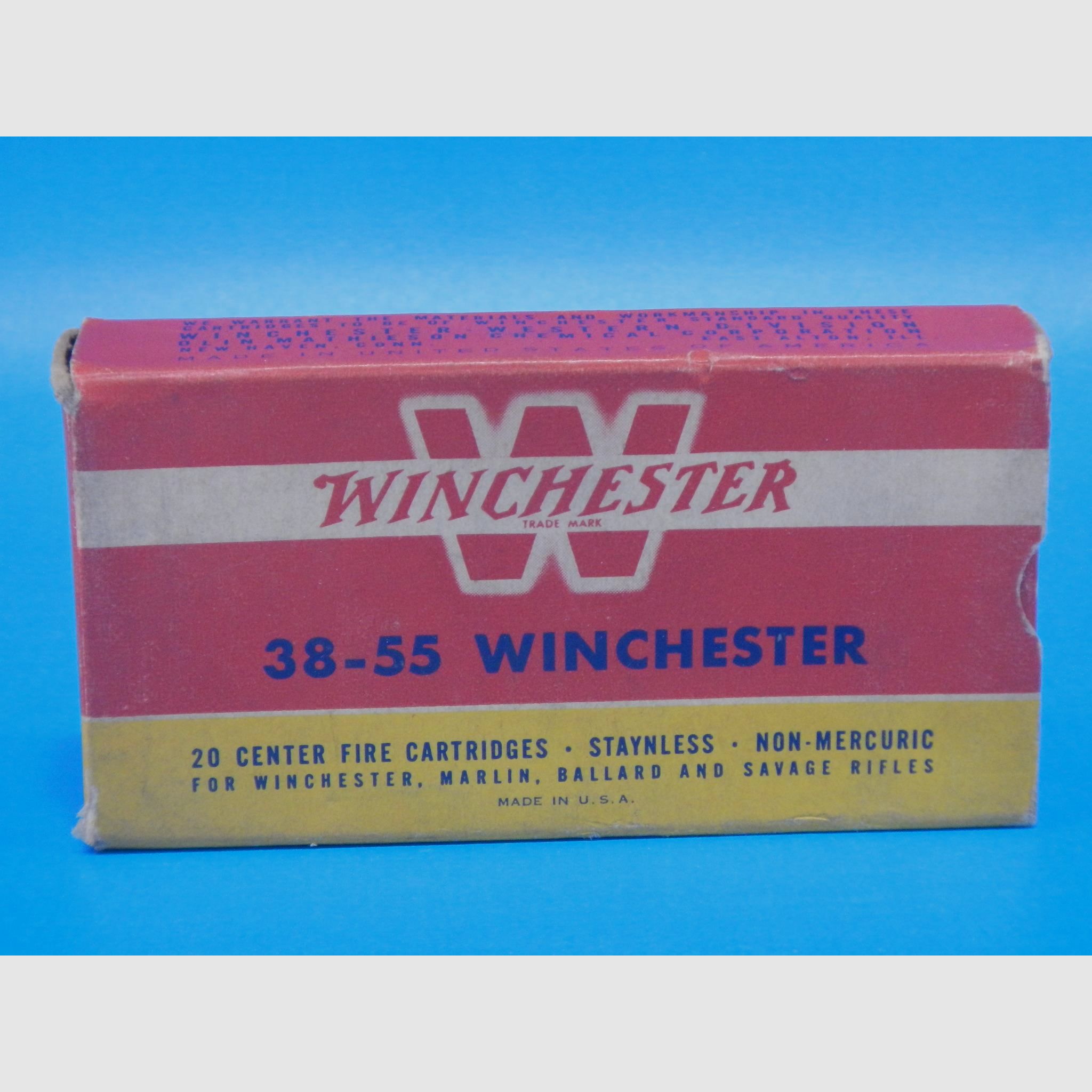MUNIZIONI WINCHESTER CAL. 38-55