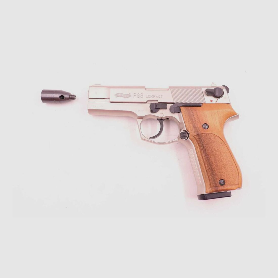 Walther - Ulm P88-9 Compact Luxus verchromt