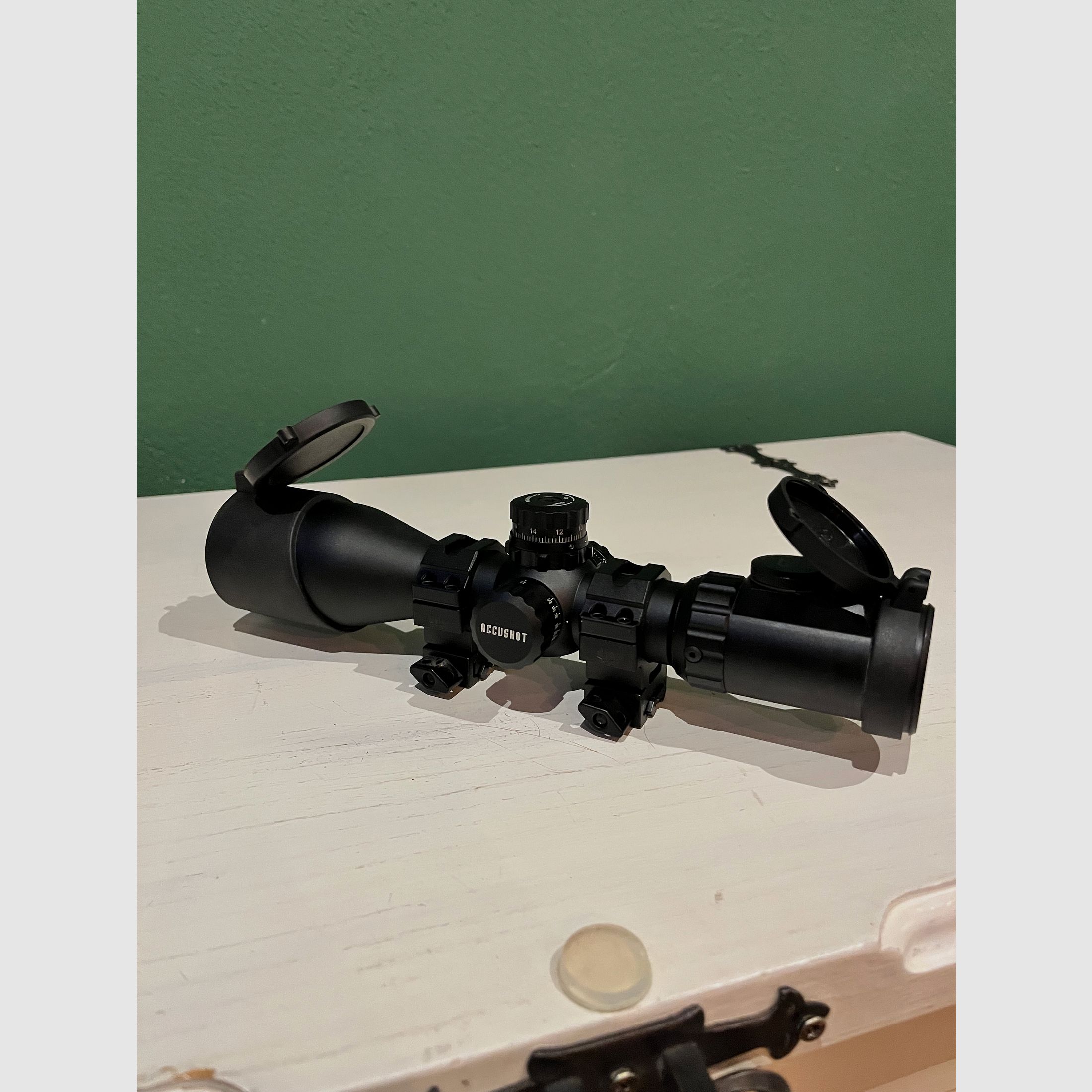 Zielfernrohr Utg Accushot 3-12x44 mit beleuchteten Fadenkreuz