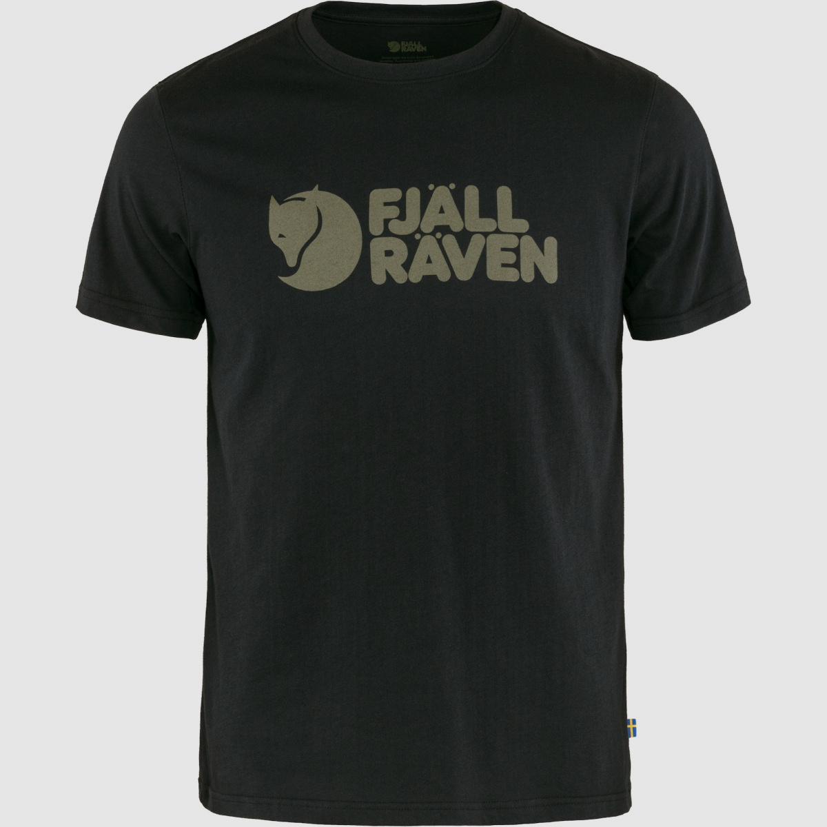 Camiseta con logo FJÄLLRÄVEN M Negra