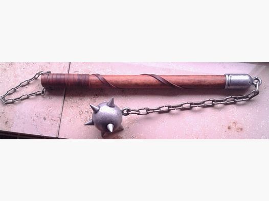 2 étoiles de décoration en forme de matin avec boule - également adaptées pour être suspendues