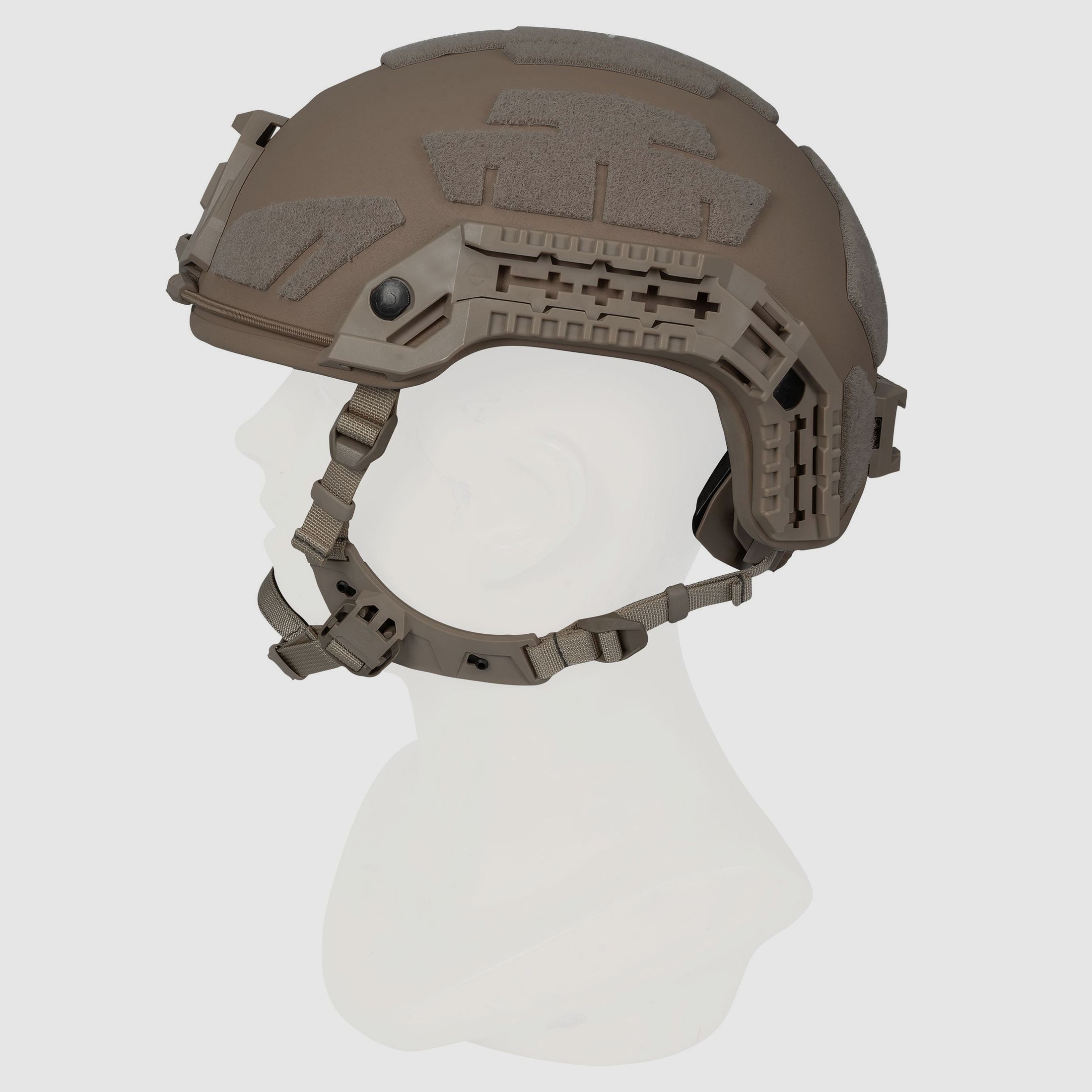 Schuberth Ballistikhelm M100 High Cut - RAL8031 (Sandbraun), Bild 4 von 12