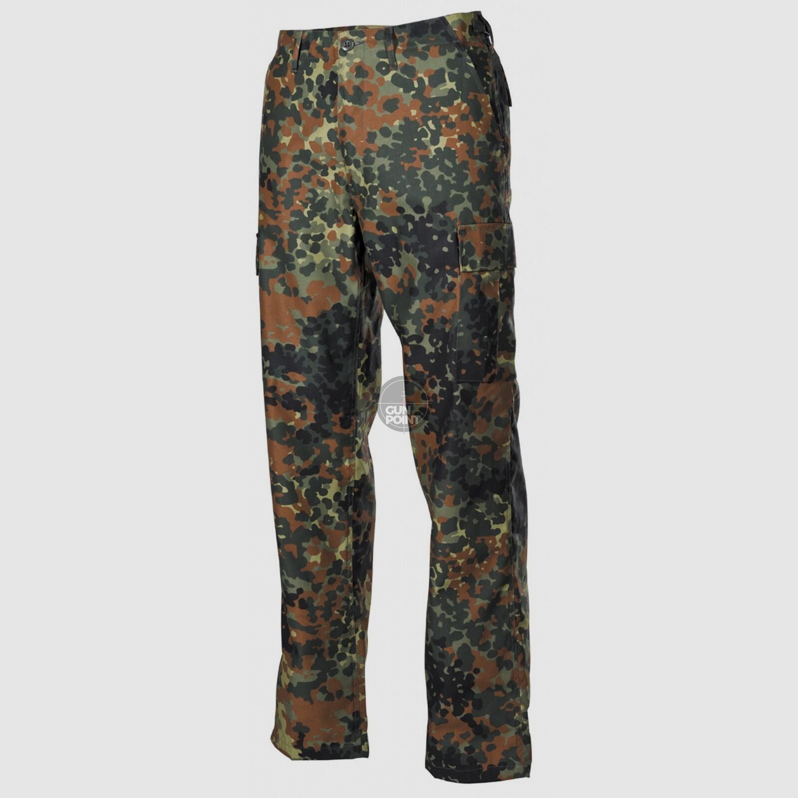 US Kampfhose, BDU,flecktarn - Gre: S