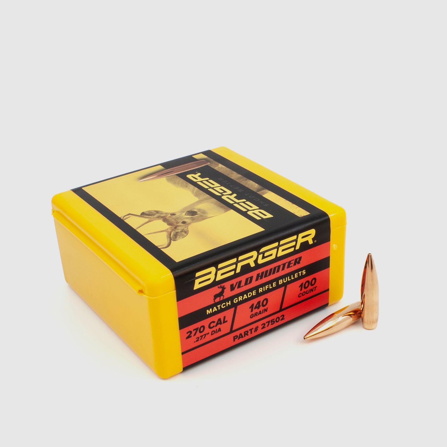 Berger Geschoss .270 VLD Hunting 140GR 100 Stück, Bild 6 von 12
