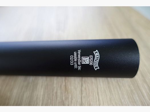 ALU Kartusche Walther LP TÜV bis 02/33