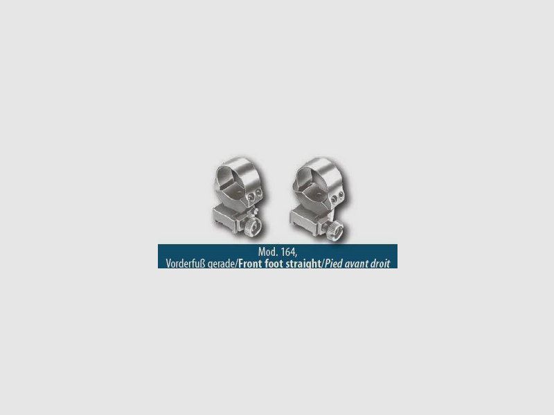 EAW Montage Aufschub: #164 Weaver 26mm Ring /Stahl  BH 18