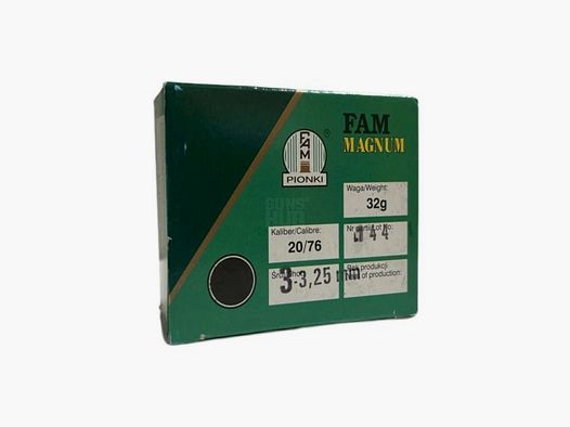 Schrotpatrone 20/3 Pionki ZAT 32 g /76