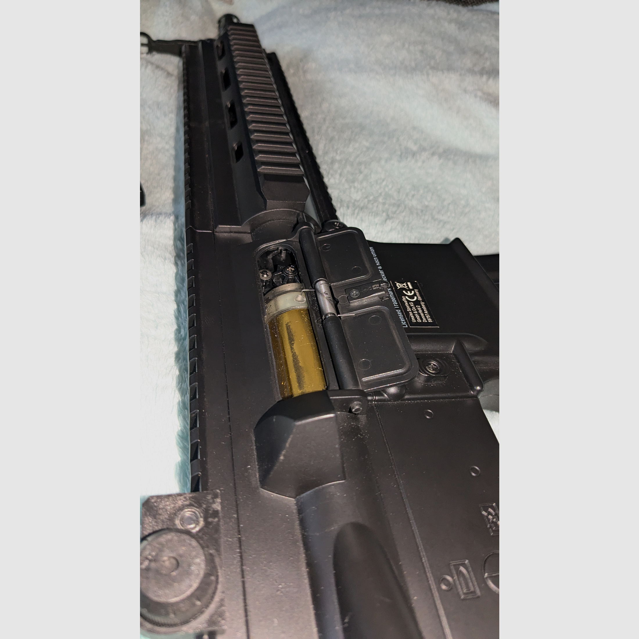 HK416 0,5 J elektrisch 6mm BB gebraucht 